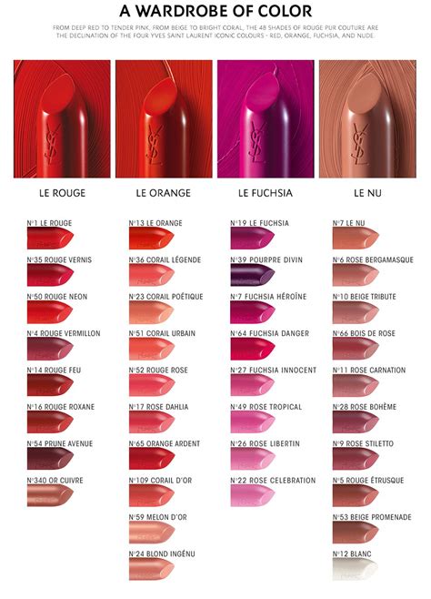 where to buy ysl lipstick printer|ysl lipstick color chart.